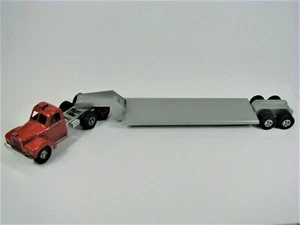 Rare Vintage Huge 48in Smith Miller B Mack w JMS Heavy Hauling Dual Axle Lowboy - Picture 1 of 12