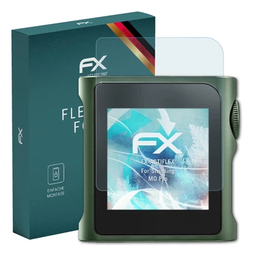 atFoliX 3x Folie für Shanling M0 Pro Schutzfolie klar&flexibel