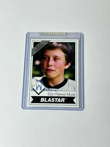 2021 G.A.S. Elon Musk Blastar Rookie Card NTWRK Exclusive GAS Only 1784 - Picture 1 of 2