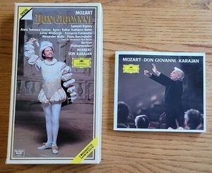 Mozart's Don Giovanni - 3 Audio Cassettes in Box with Libretto Booklet - Picture 1 of 9