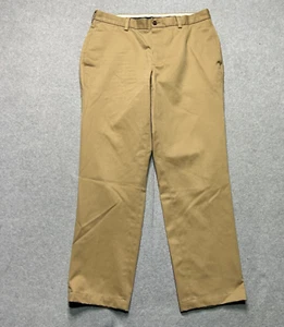 Brooks Brothers Pants Mens 34 X 32 Advantage Chino Clark Khaki Straight Leg - Bild 1 von 10