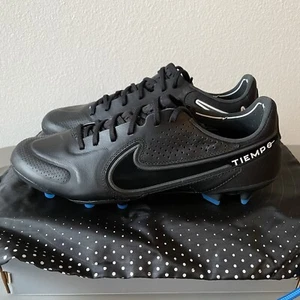 Herren Größe 7,5 - Nike Tiempo Legend 9 Elite FG schwarz Fußball Fußballschuhe Outdoor - Bild 1 von 6