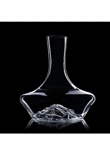 Red Wine Decanter Carafe Crystal Glass Iceberg Rock 1.5L Birthday Present Gift  - Picture 1 of 3