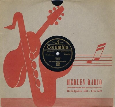 DUKE ELLINGTON Hy'a Sue b/w The Creole Love Call Danish 1950s Columbia DD 555 - Image 1 of 3