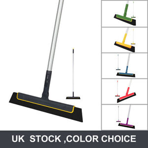 51''Extendable Handle Floor Squeegee Wiper Brush  WindowCleaner Mop Broom Multic