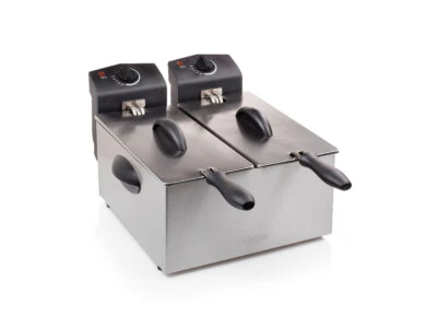 FRIGGITRICE FRIGGITRICI DOPPIA TRISTAR IN ACCIAIO FR6937 6 LITRI 3600W 2 VASCHE - Immagine 1 di 4