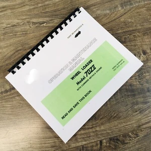Kawasaki 70Z II Wheel Loader Operators Manual Owners Maintenance 70C1-0101-Up - Picture 1 of 5