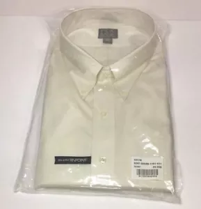 Camisa de Vestir Jos A Bank Años 80 2 Capas Pinpoint 20 35B Marfil Sin Abrir - Imagen 1 de 24