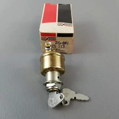 1 New NOS BWD CS113 (Same as US-123KA) STARTER IGNITION SWITCH Vintage  - Image 1 of 3