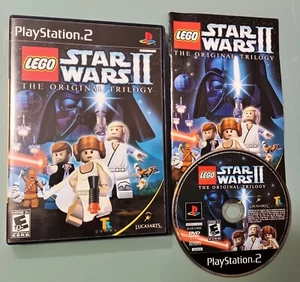 LEGO Star Wars II: The Original Trilogy (Sony PlayStation 2, 2006) PS2 Completo - Imagen 1 de 4