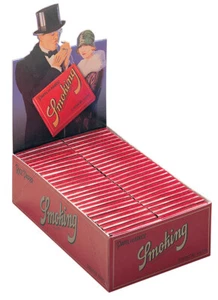 1 Box (50x) Smoking Arroz 1 1/4 Zigarettenpapier Medium Papers aus Reis - Picture 1 of 2
