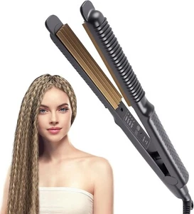 AVCXEC Hair Crimper, Hair Crimpers for Women, Crimpers Ha-ir with 4 Heat UK - Picture 1 of 8