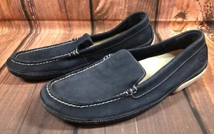 Timberland Earthkeepers Blue Leather Slip on Loafer Boat Shoes Mens 10.5 (j6b) - Picture 1 of 10