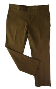 Pantalones Chinos Ralph Lauren Hombre 38x30 MARRÓN Vestido Informal Rendimiento Elástico - Imagen 1 de 10