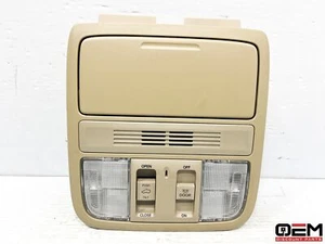 2018-2022 HONDA ODYSSEY ROOF OVERHEAD DOME LIGHT CONSOLE WITH SUNROOF TAN OEM - Picture 1 of 9