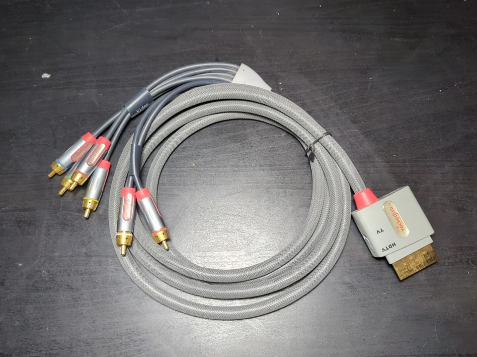 Genuine Rocketfish XBox 360 HD Componet & Composite A/V Cable, Gold Plated - Image 1 of 1