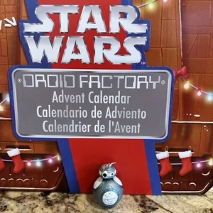 DISNEY STAR WARS ADVENT CALENDAR DROID FACTORY BB-8 GALAXY'S EDGE EXCLUSIVE 2022 - Picture 1 of 3