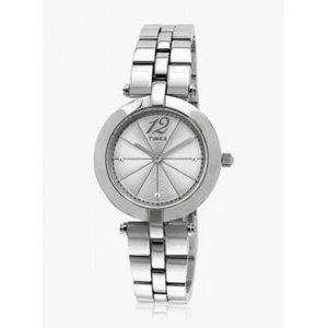 Timex Originals T2P549 klassische silberfarbene Damenuhr aus Stahl - Bild 1 von 1