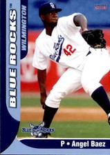 2013 Wilmington Blue Rocks Choice #4 Angel Baez Puerto Rico PR Baseball Card