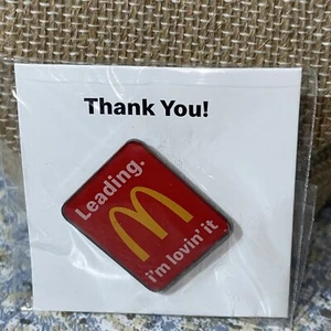 McDonald’s Trainer Manager Leadership Lapel Tie Hat Pin New - Picture 1 of 4