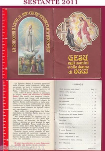 762 HEILIGE KARTE GEBETSBUCH JESUS AN DIE MÄNNER UND FRAUEN VON HEUTE - Bild 1 von 1