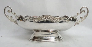 WUNDERSCHÖNE HANDGEFERTIGTE SILBER 12" MITTELSTÜCK OBSTSCHALE - Bild 1 von 6