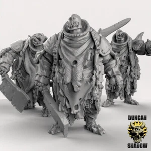 Chaos Scarred ones 2 Miniatur: Battle-Ready Hero für Dnd & Tabletop RPGs - Bild 1 von 5