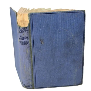 The Murder Of Mr Akroyd Agatha Christie Rare Antique HC Book W Collins & Sons - Picture 1 of 18