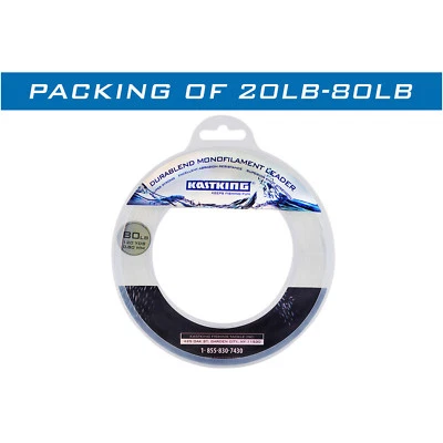 Línea de pesca monofilamento KastKing DuraBlend sustituto línea mono líder LO ÚLTIMO Foto 1 de 4