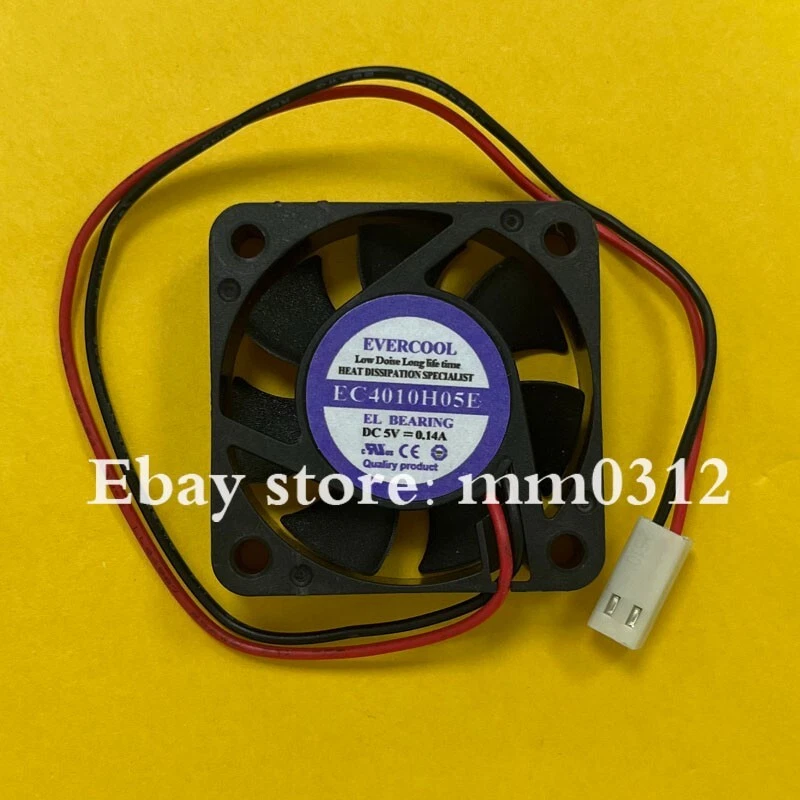 EVERCOOL EC4010H05E 4010 DC 5V 0.14A cooling fan - Image 1 of 4