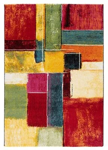 Moderno Maschinengewebter Tappeto Diversi Größen-multisize, Tappeto, Rosso - Picture 1 of 32
