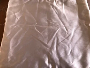 Scampolo Tessuto crèpe in raso grigio H 140 X L 150 cm - Bild 1 von 1