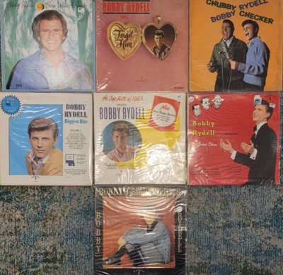 Bobby Rydell - 7 LP LOT. Born WIth A Smile, Sings Forget Him, Biggest Hits Vol 2 - Image 1 of 4