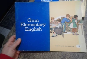 Vintage 1965 Ginn Elementary English Book Student Workbooks - Picture 1 of 5