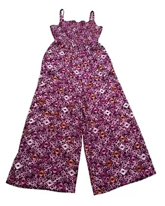Mono INC Para Mujer XL Púrpura Geométrico Pierna Ancha Corpiño Ajustado Correas - Imagen 1 de 7