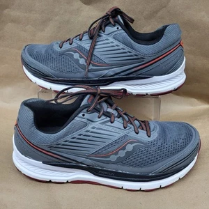 Zapatos para correr Saucony Echelon 8 para hombre (talla 10 W) aleación gris y blanco - Imagen 1 de 11