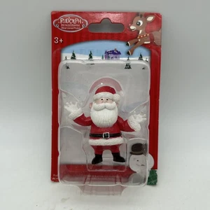 rudolph red nosed rentier action figures 2" Mini Fig 2016 "Santa Clause" - Bild 1 von 3