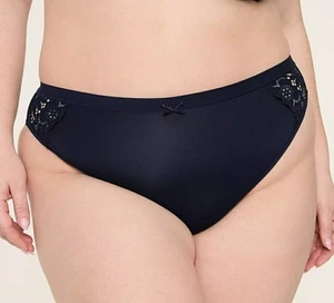 Lane Bryant Navy No-Show High-Waist French Cut Brief Panty Plus Size 18/20, 2X - Picture 1 of 4