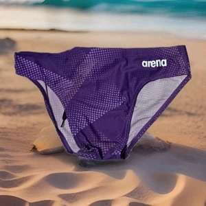 Arena Halftone Badeslip Herren Gr. 34, lila, neu - Bild 1 von 7