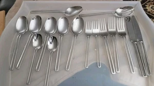  Towle Nordic Edelstahl Besteck 18/10 16-teiliges Set - Bild 1 von 7