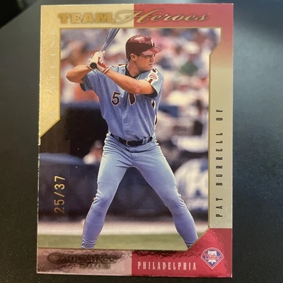 Donruss Team Heroes Stat Line Foil 2003/37 Pat Burrell #382 Phillies  Foto 1 de 2