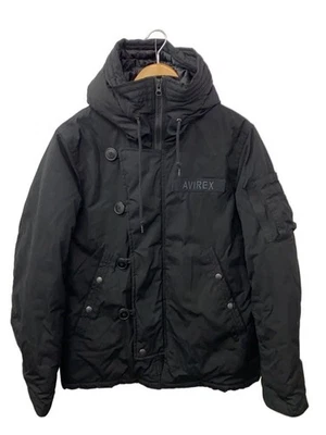 AVIREX Down Jacket M Polyester BLK 6172190 - Image 1 of 4
