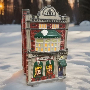 De colección Departamento 56 Snow Village ANTIGUA TIENDA Edificio 5123-3, con cable de luz - Imagen 1 de 11