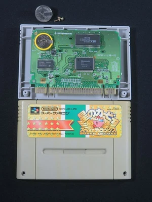 Kirby Super Star Deluxe SNES SFC Nintendo Japan Famicom game Cartridge tested jp - Image 1 of 4