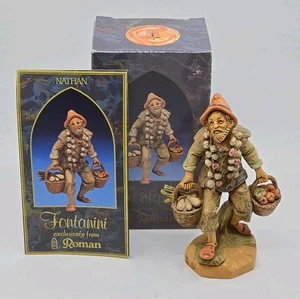 1992 Fontanini NATHAN 5" Collection Figur Roman Inc 52598 Story Card & Box - Bild 1 von 14