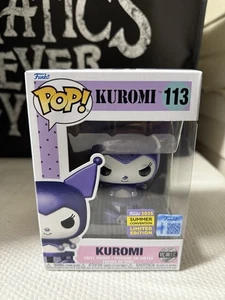 Funko Pop! Sanrio Hello Kitty Kuromi # 113 metálico 2025 SDCC compartido exclusivo - Imagen 1 de 6