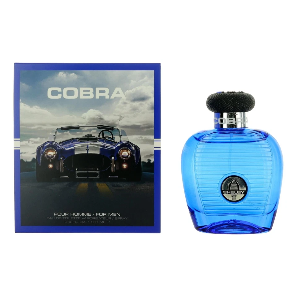 Cobra Blue by Carroll Shelby, 3.4 oz EDT Spray for Men - Image 1 of 1