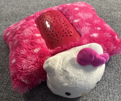 Pillow Pets Hello Kitty Pillow Sanrio Large 18" Hot Pink Polka Dot Plush - Image 1 of 4