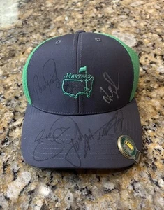Sombrero Jordan Spieth Firmado Masters Augusta Miembro Nacional Día de Parejas + Autógrafo - Imagen 1 de 18