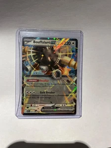 Bouffalant ex 077/086 - English - Pokémon TCG Card. NM-Mint, White Flare ETB - Picture 1 of 2